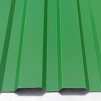 Профлист зелёный