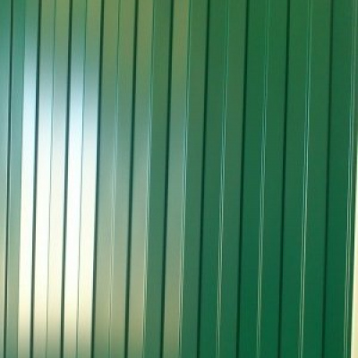 Металлопрофиль зелёный 6005